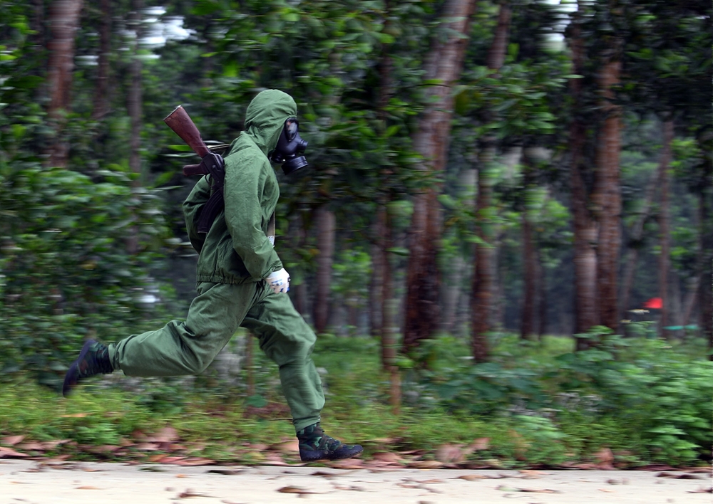 Việc vận động cũng không hề dễ dàng nhưng các vận động viên đều cố gắng chạy nhanh với thành tích thời gian ít nhất.